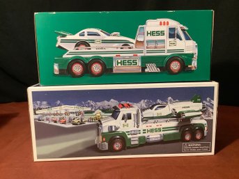 Hess Toy Truck W/ Space Cruiser & Toy Truck W/ Truckster