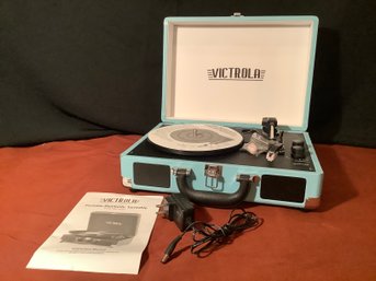 Victrola Portable Bluetooth Turntable W/Instruction Booklet