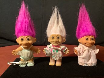 Collectible Trio Of Trolls