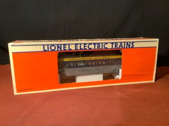 NIB Lionel Electric Train- Chesapeake And Ohio Chessie Club