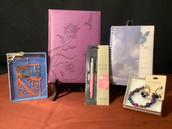 Collectible Breast Cancer Pen By Parker, Sonoma Matching Earrings & Bracelet & More