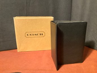 New- Coach  Mens Wallet In Box