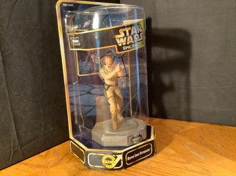Luke Skywalker 1997 Rotating  Figurine In Box