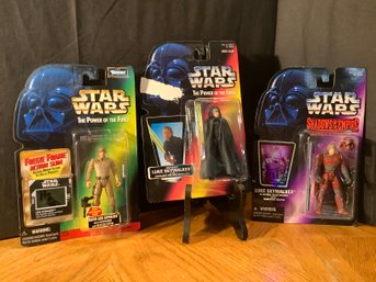 New-Star Wars Figurines Luke Skywalker W/ Lightsaber, Luke Skywalker Shadows Of The Emp & More
