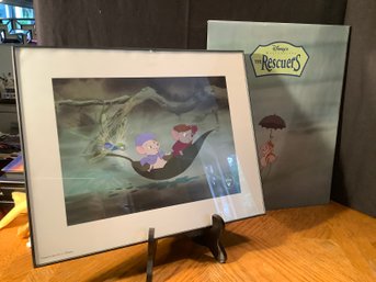 Disney Masterpiece 'The Rescuers' Framed Litho