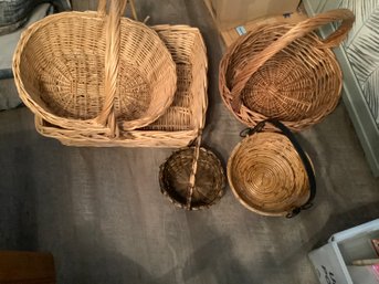 Group Of 5 Baskets