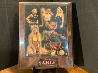 Signed By Sable The Professional Wrestler