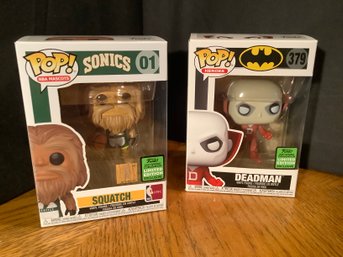 New In Box Pop Heroes With Squatch 01 & Deadman No.379