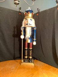Tall Hand Painted Nutcracker-Well Decorated