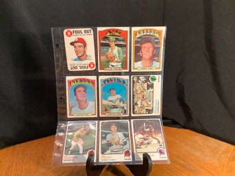 Collectible Baseball Cards 1970s