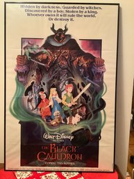 Disney The Black Cauldron Framed Movie Poster