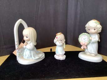 Group Of 3 Precious Moments Figurines