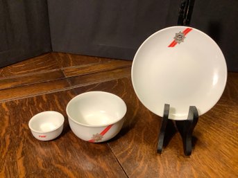 Collectible TWA Airlines First Class Dishes