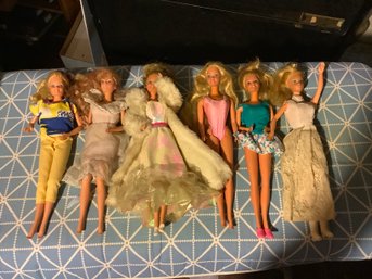 Collection Of Vintage Barbies