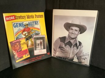 Gene Autry Print And Cowboy Poster Book