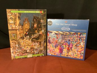 NEW- 2 PUZZLES Heye And Gibson