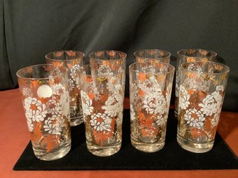 Vintage Drinking Glasses- Old New Stock