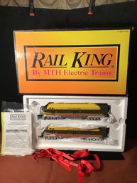 NEW-Rail King  Electric Train- SEABOARD