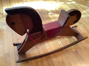 Rocking Horse- About 70 Yrs Old