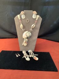 Shell Jewelry Set For You Winter Vacation