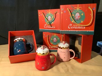 New-Fashion Ceramic Mugs-In Gift Boxes Great Last Minute Gift