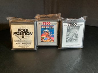 Vintage Atari 7800 Video Games