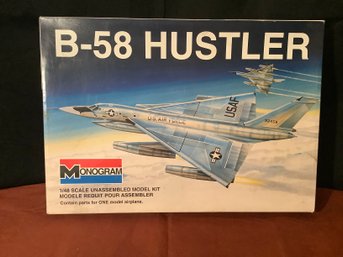 Model Military Airplane B-58 Hustler