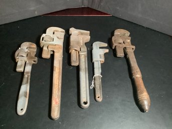 Vintage Pipe And Spud Wrenches