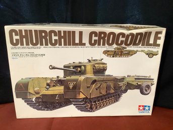 Model Churchill Crocodile Tank Kit In Box