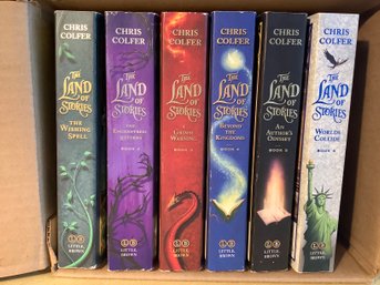 The Land Of Stories Volumes 1-6 By Colfer