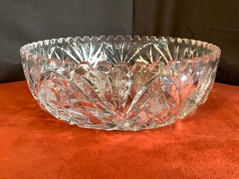 Crystal Serving Bowl From Poland