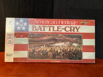 Vintage American Heritage Battle Cry Game