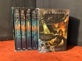 Percy Jackson Series Of Books By Riordan