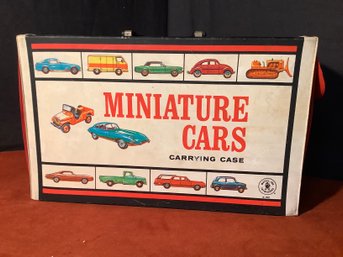 Vintage Mattel Miniature Car Case