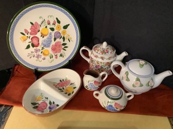 Teapots, Collectible Stangl Serving Pieces & More