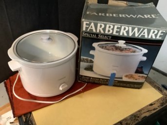 Fabrerware 5 Quart Slow Cooker In Box