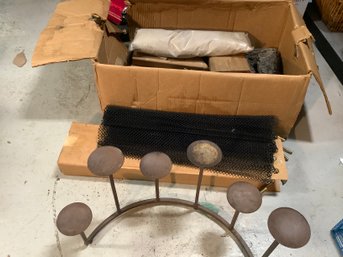 Fireplace Lot & Accessories