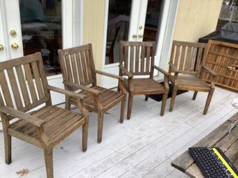 Teak Outdoor Chairs