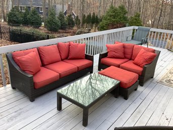 Wicker Outdoor Furniture-By Restoration Hardware
