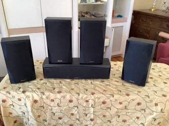 Onkyo  5-Surround Sound Speakers