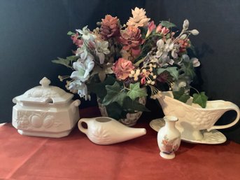 Floral Arrangment & Tableware