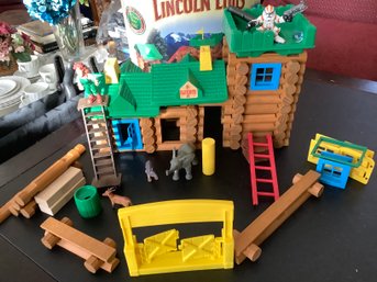 Vintage Lincoln Logs-Check Out The Photos