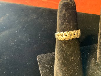 Sterling Silver Marcasite Band