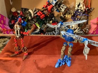 LEGO BIONICLES WITH FIGURES