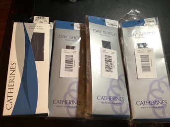 8 Pairs Catherines Pantyhose Size C New Group 2
