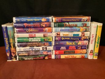 Disney Childrens VHS Tapes Collection #1