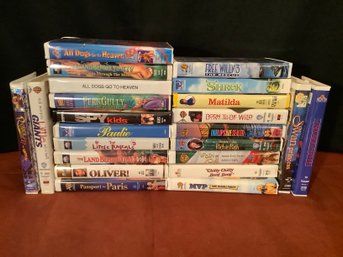 Childrens VHS Tapes Collection #1