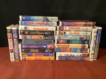 Childrens VHS Tapes Collection #2