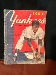 1953 Yankees Sketch Book