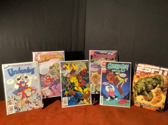 Assortment Of Comic Books Spiderman, X-Men, Scooby-Doo & More